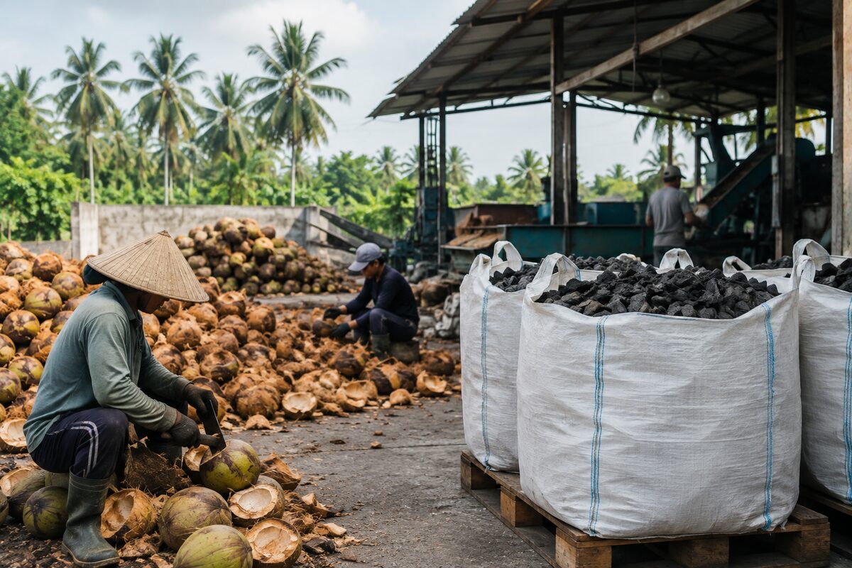 Petani kelapa mitra COVARA